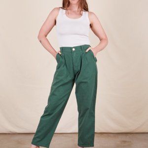 Big Bud Press Trousers Emerald Green XXS NWT